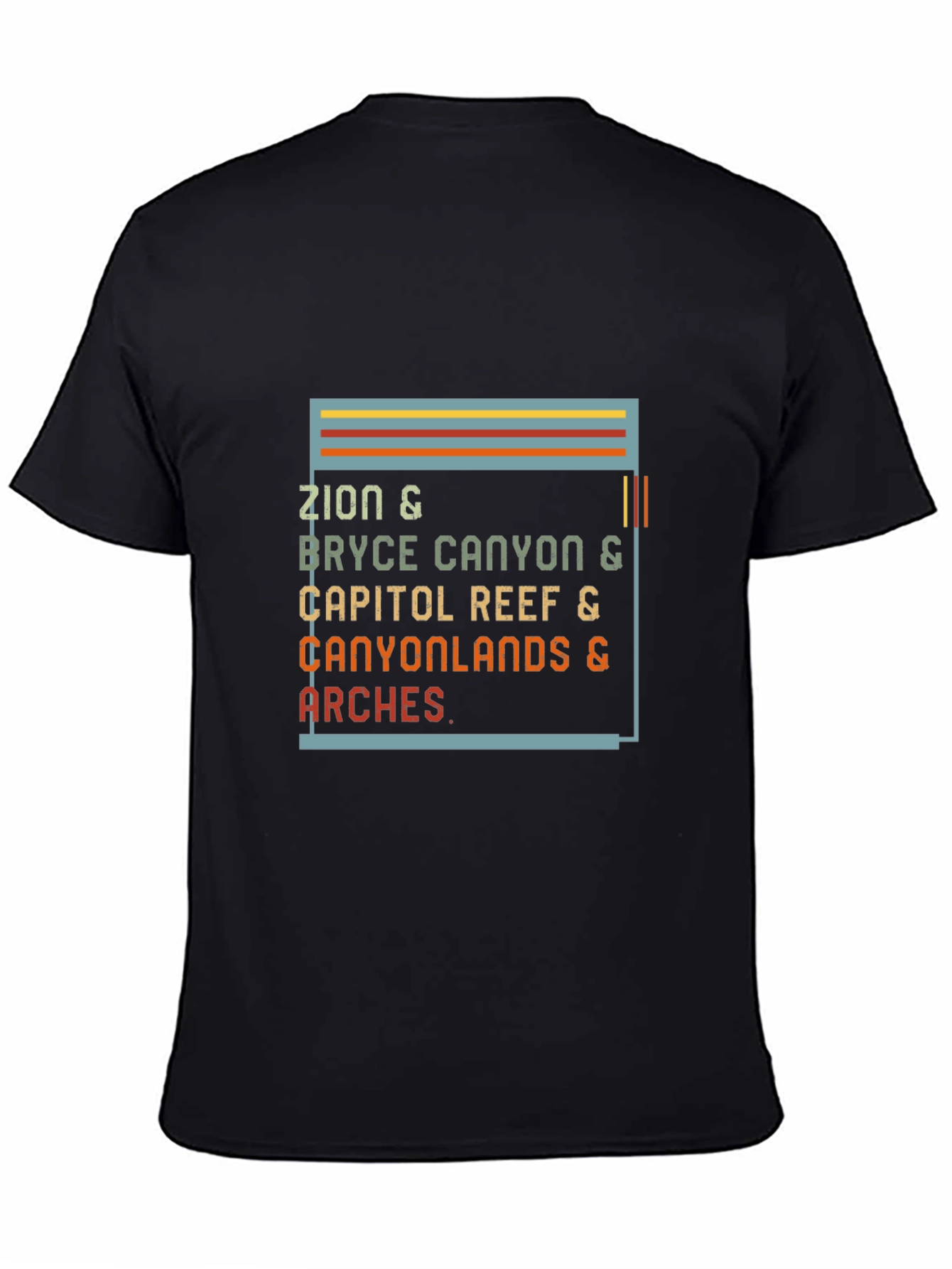 Utah Parks Graphic T-Shirt