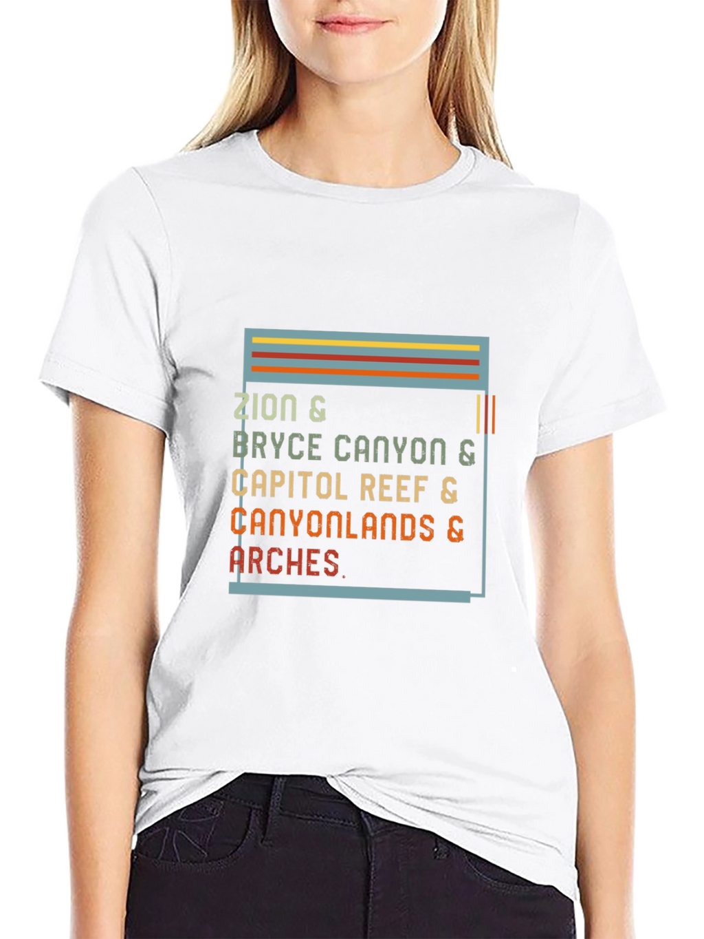 Utah Parks Graphic T-Shirt