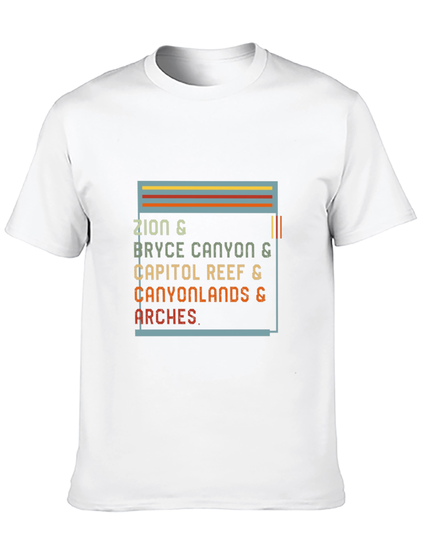 Utah Parks Graphic T-Shirt
