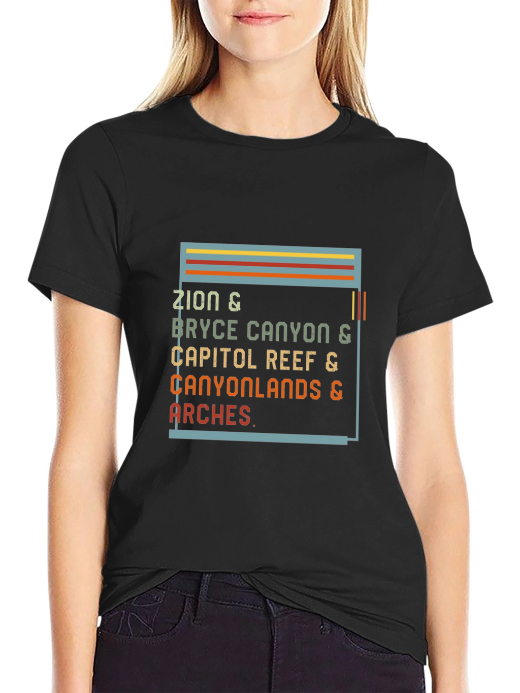 Utah Parks Graphic T-Shirt