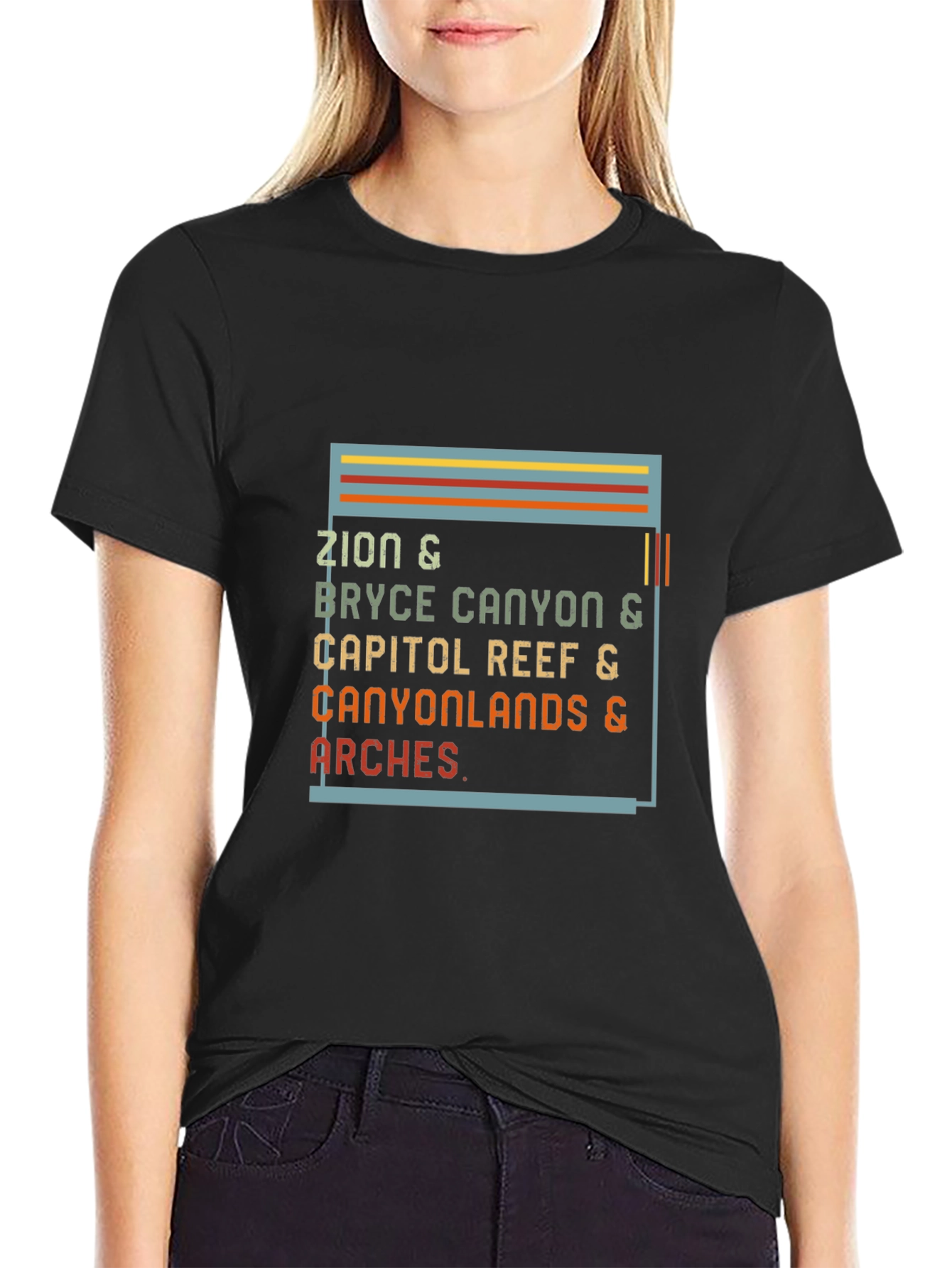 Utah Parks Graphic T-Shirt