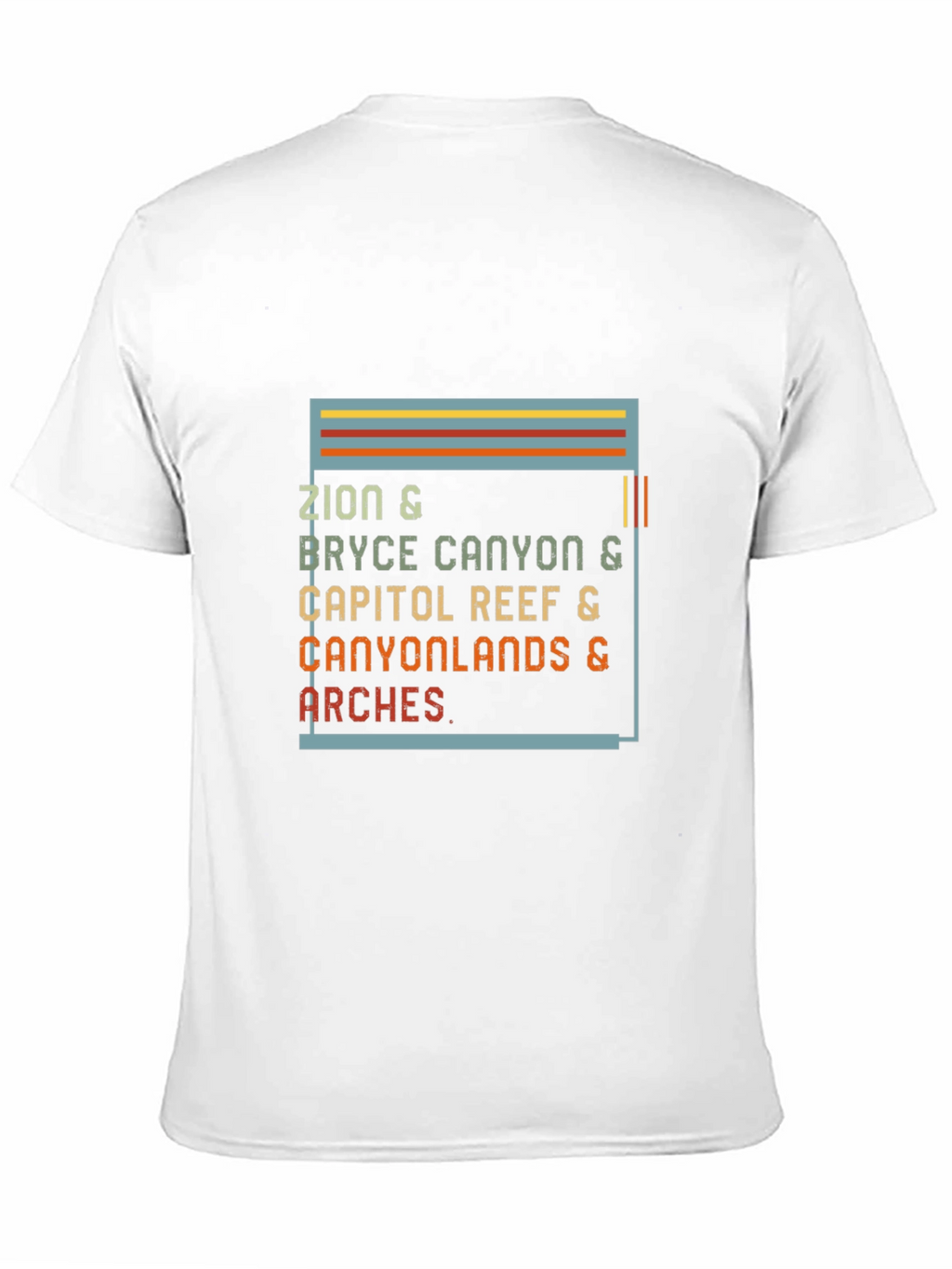 Utah Parks Graphic T-Shirt