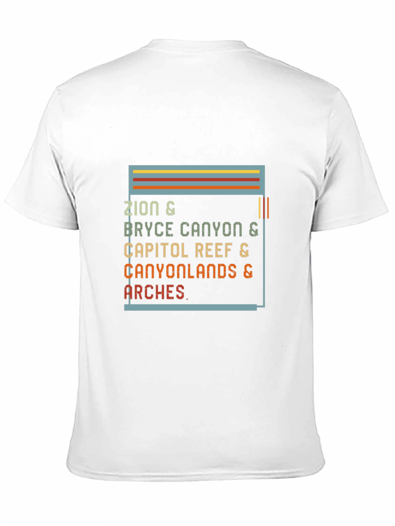 Utah Parks Graphic T-Shirt