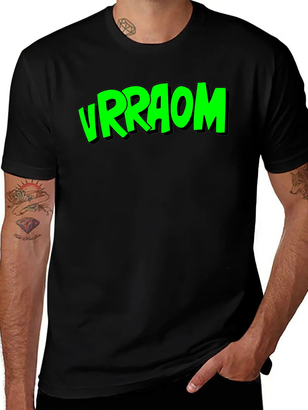 Vraom Essential Cotton Tee For Daily Outfits – Unisex Style