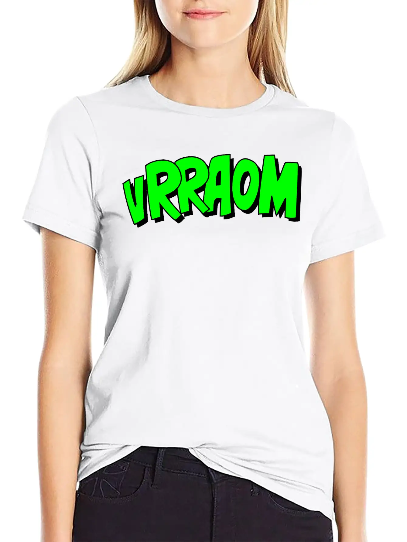 Vraom Essential Cotton Tee For Daily Outfits – Unisex Style
