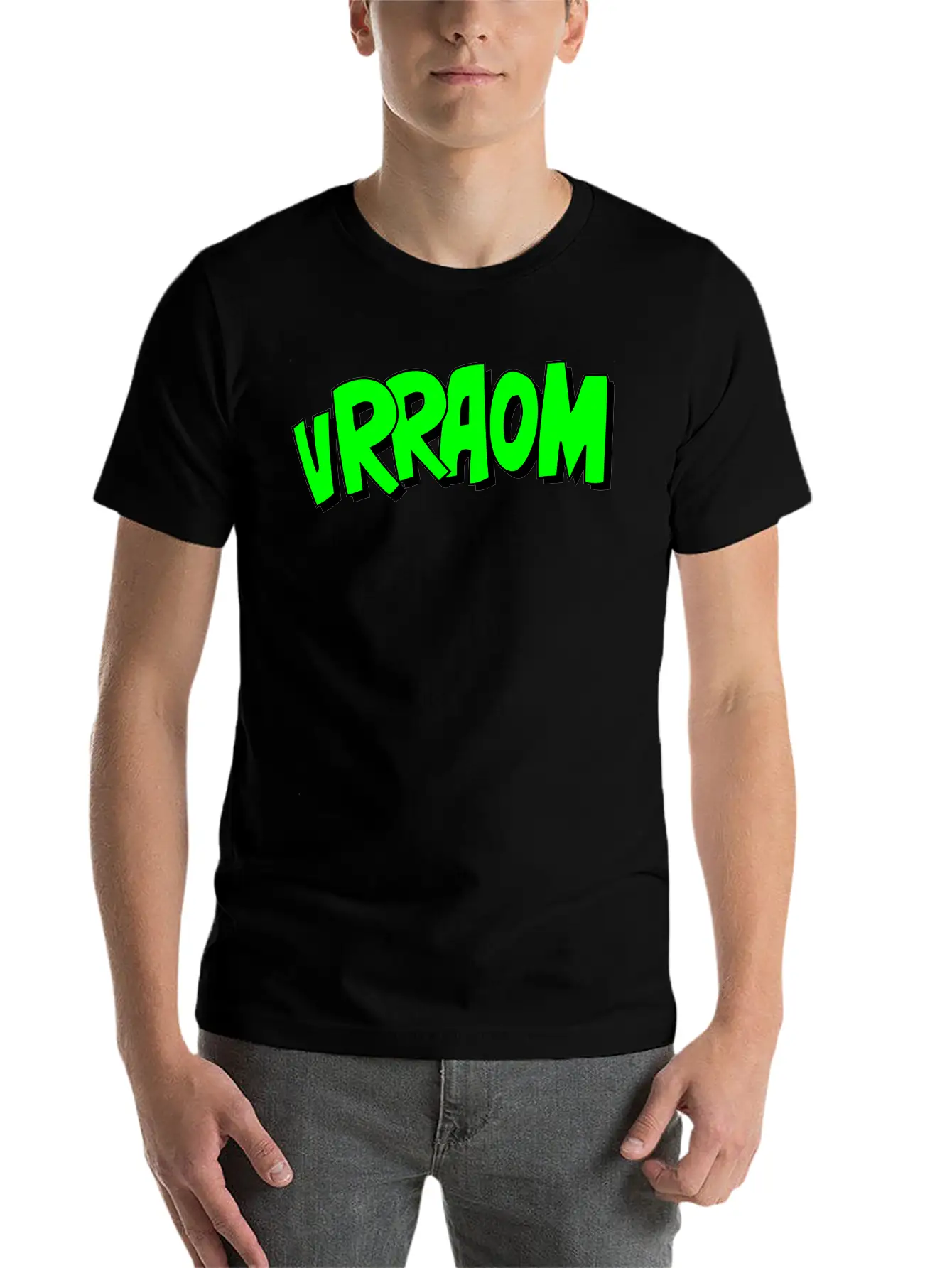 Vraom Essential Cotton Tee For Daily Outfits – Unisex Style