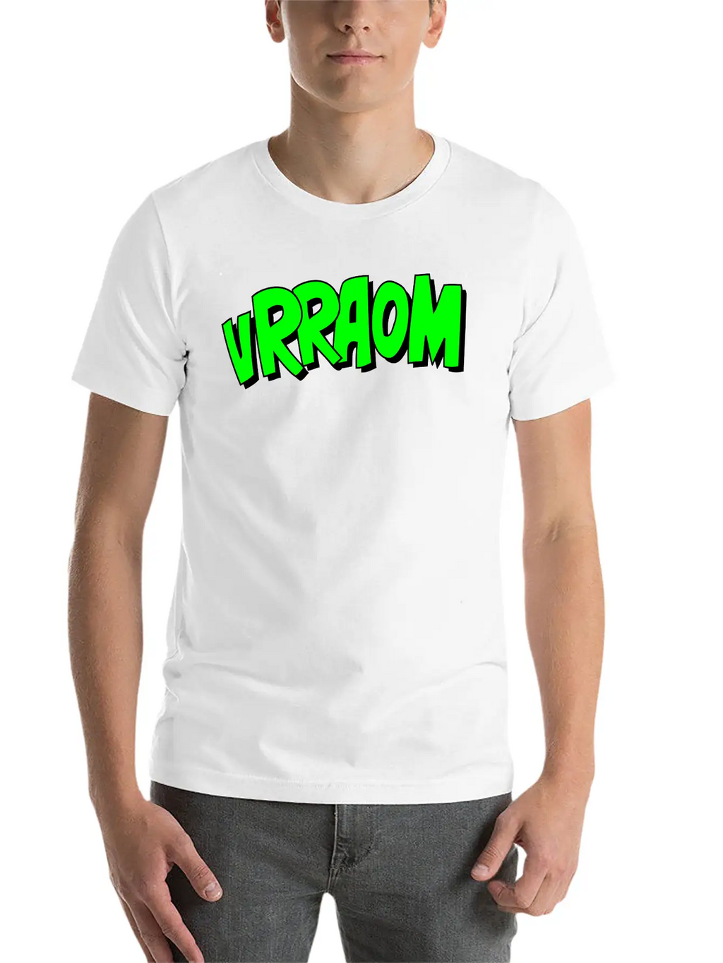 Vraom Essential Cotton Tee For Daily Outfits – Unisex Style