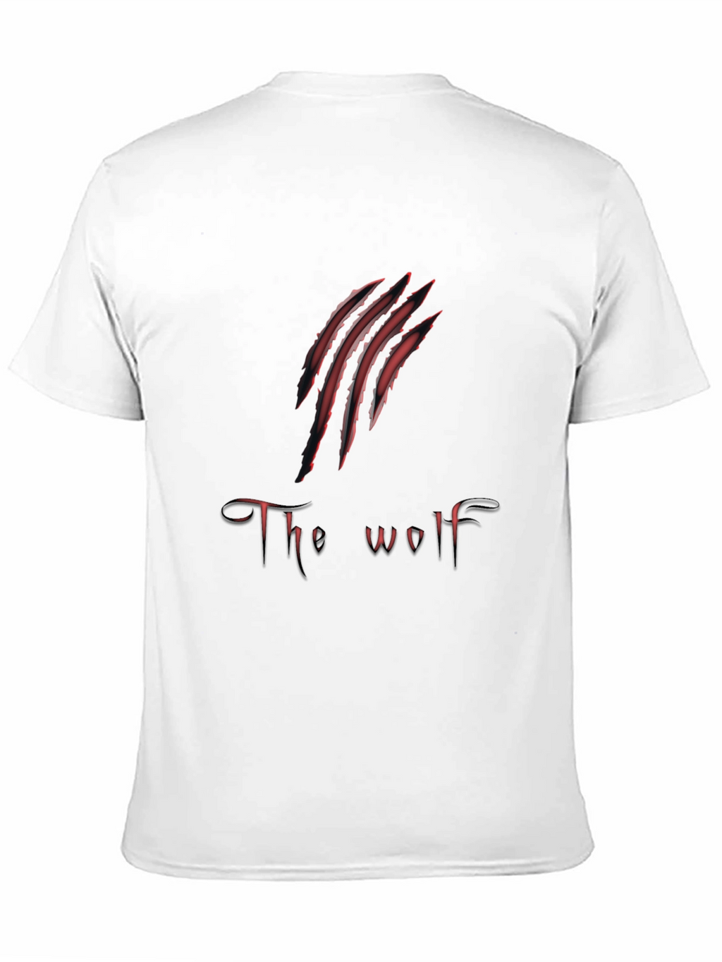 The Wolf Claw Graphic Print Mens T-Shirt