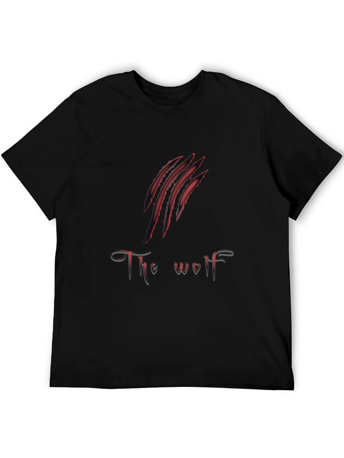 The Wolf Claw Graphic Print Mens T-Shirt