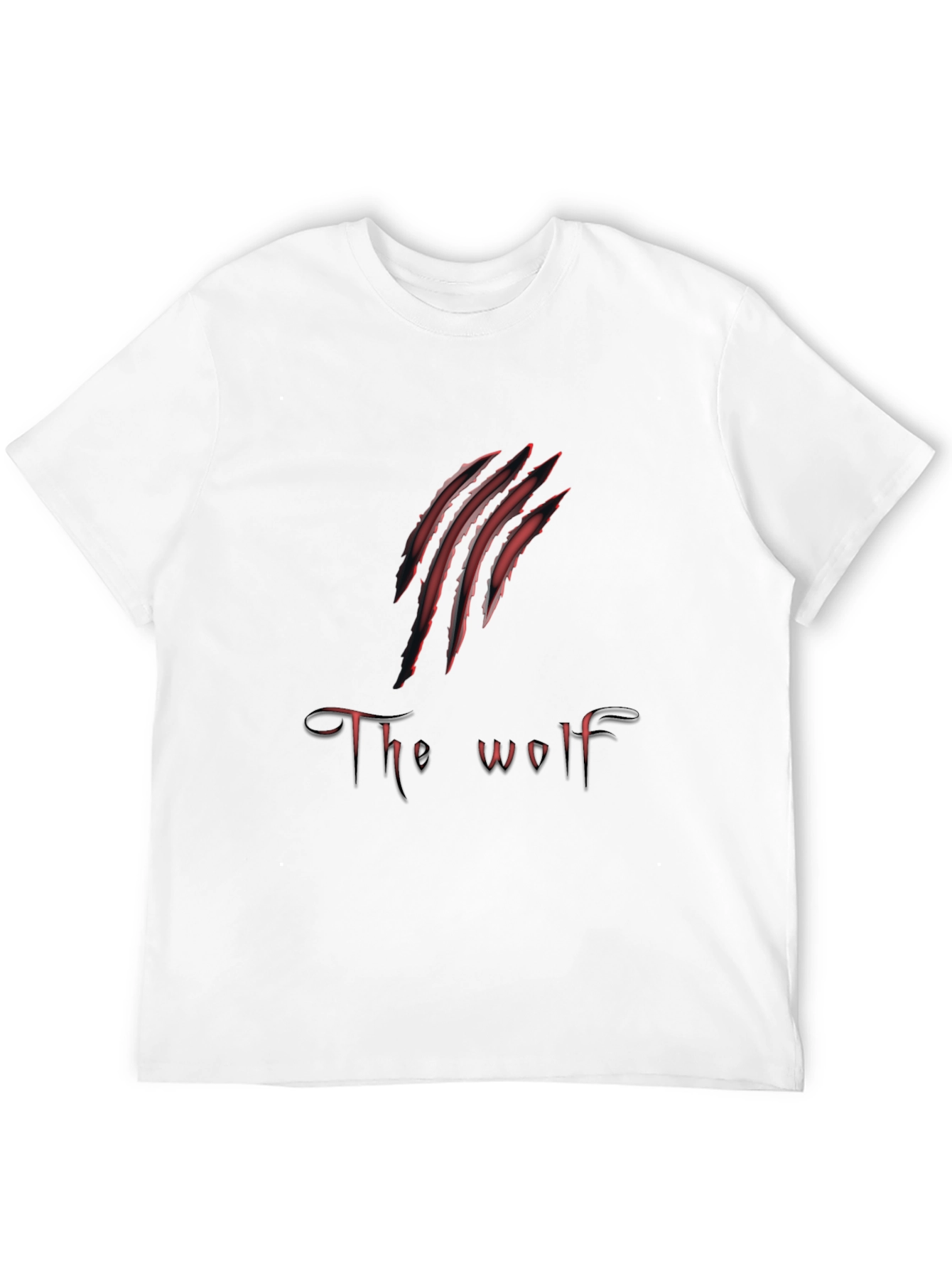 The Wolf Claw Graphic Print Mens T-Shirt