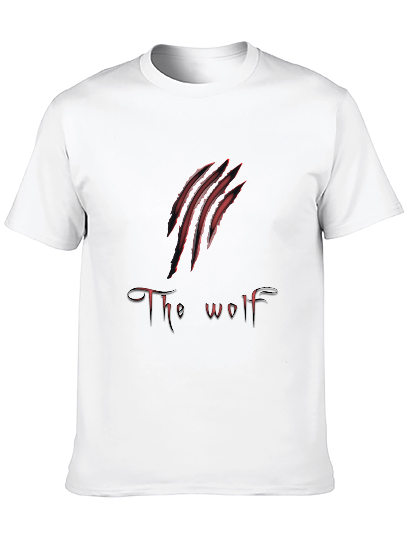 The Wolf Claw Graphic Print Mens T-Shirt