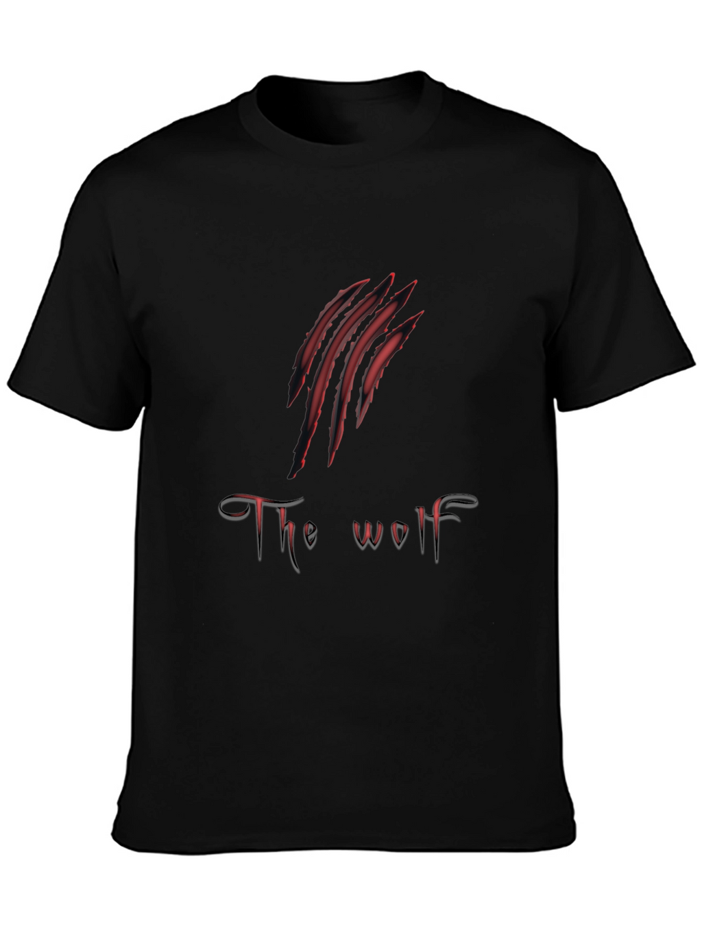 The Wolf Claw Graphic Print Mens T-Shirt