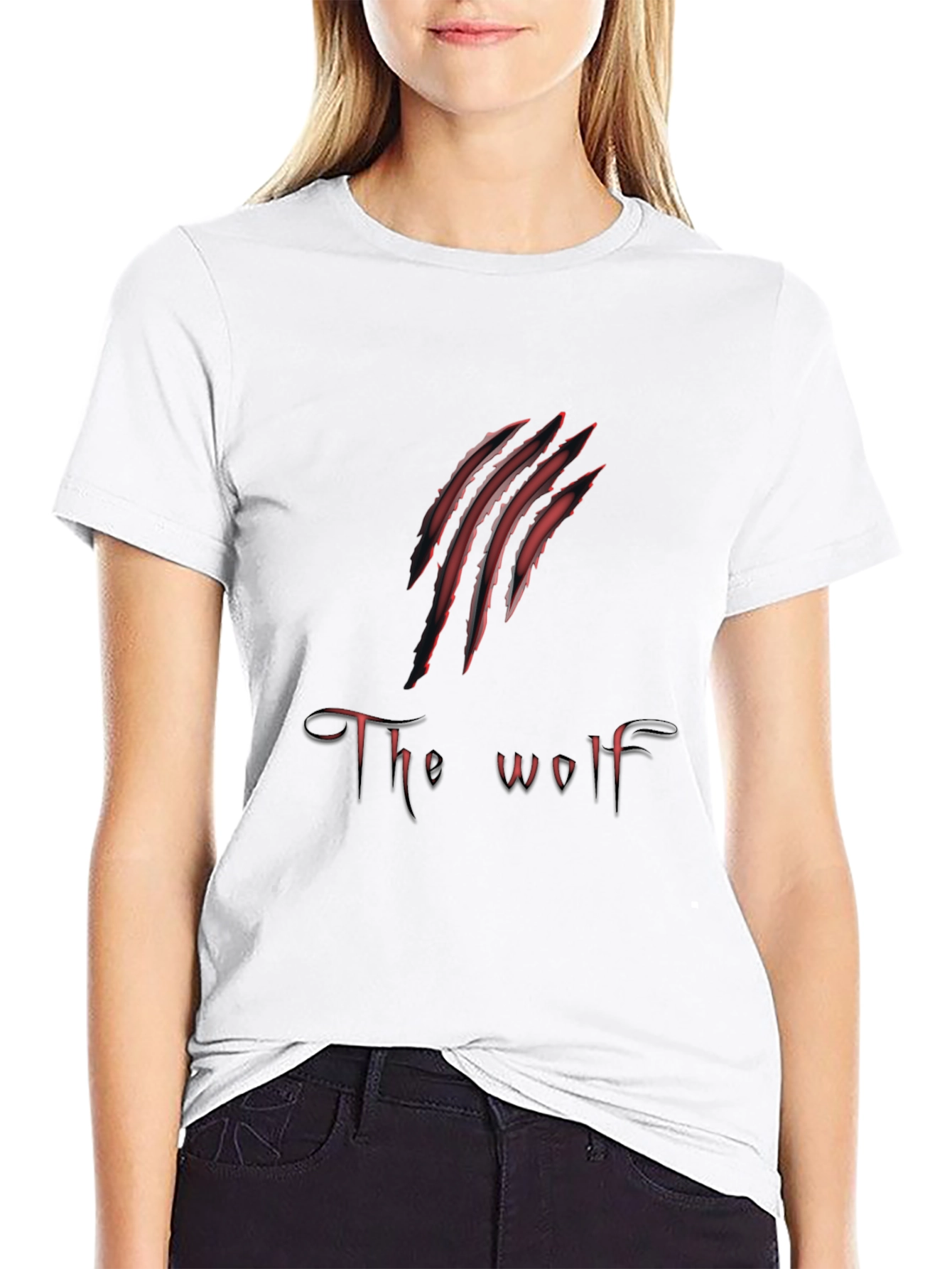The Wolf Claw Graphic Print Mens T-Shirt