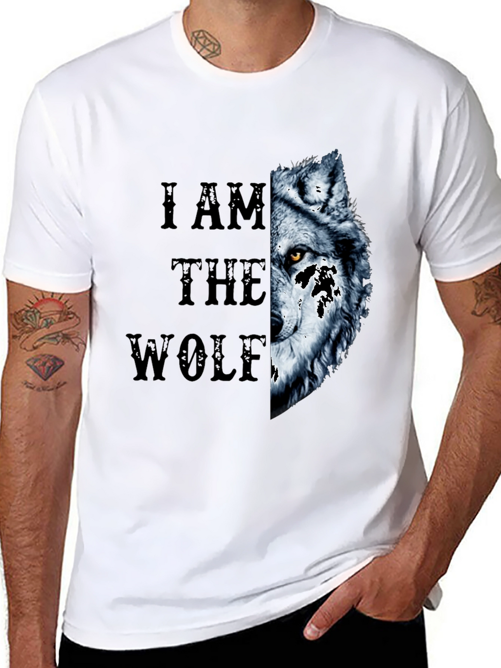 I AM THE WOLF Graphic T-Shirt