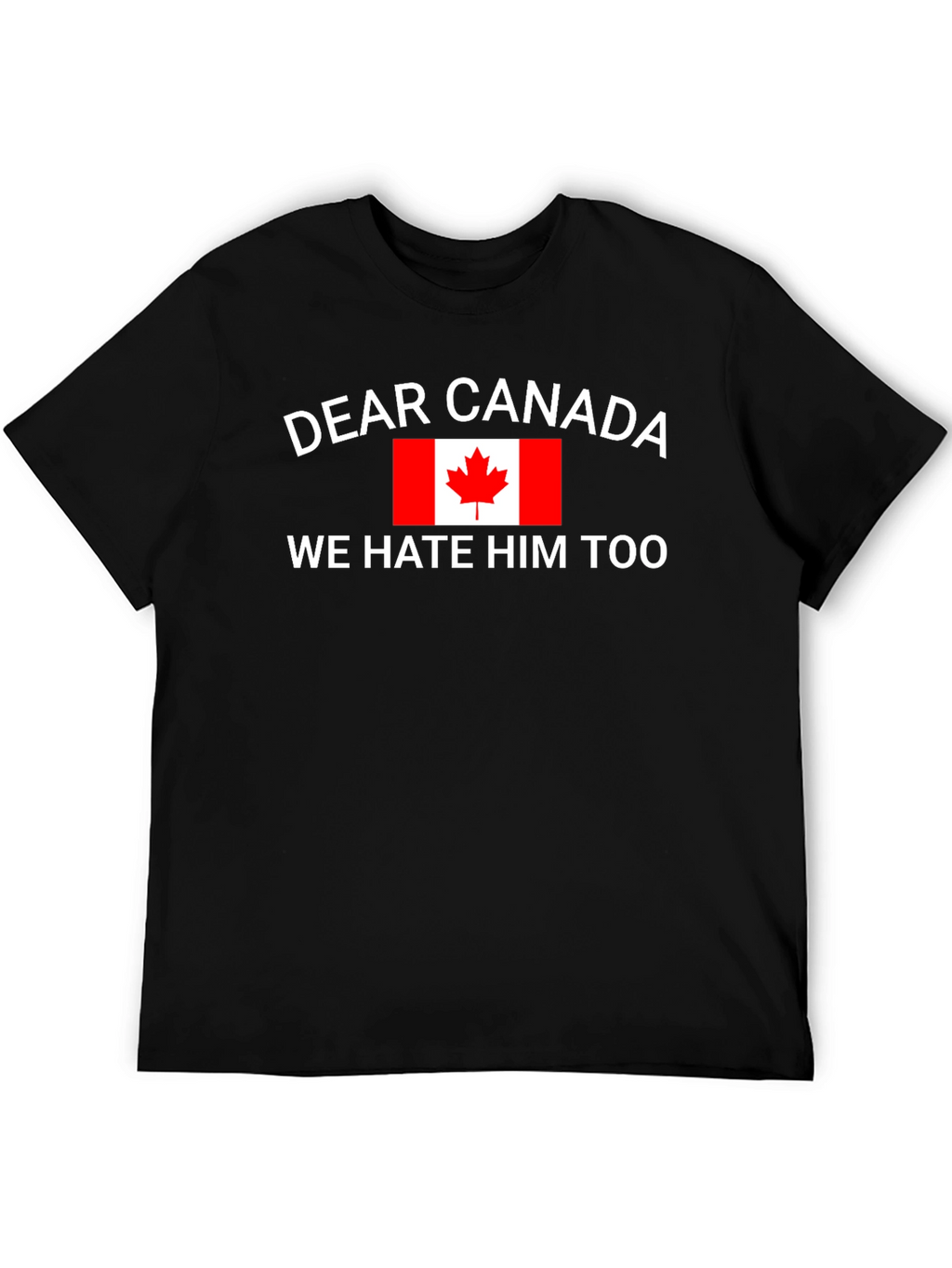 Dear Canada Funny Graphic T-Shirt