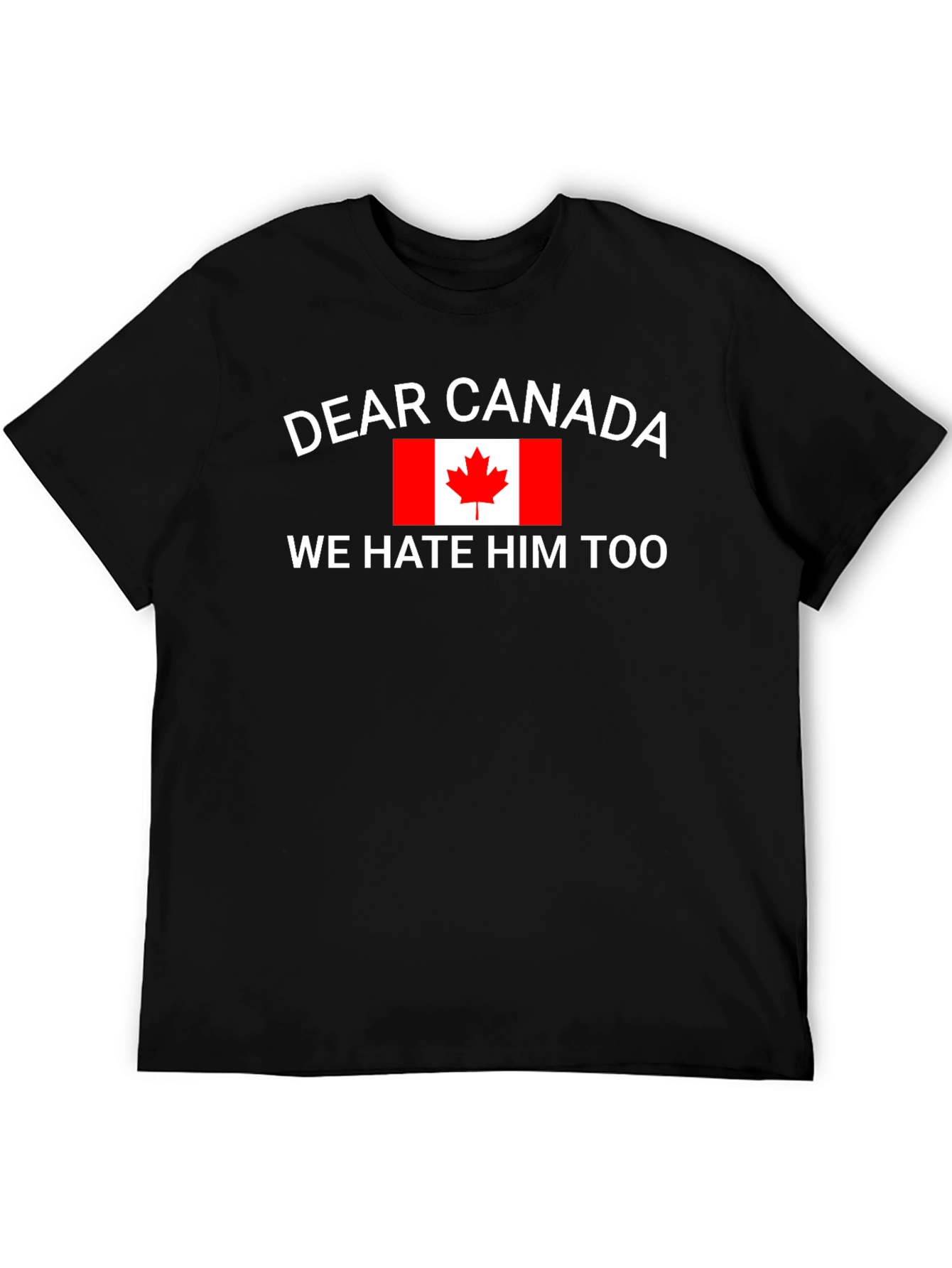Dear Canada Funny Graphic T-Shirt