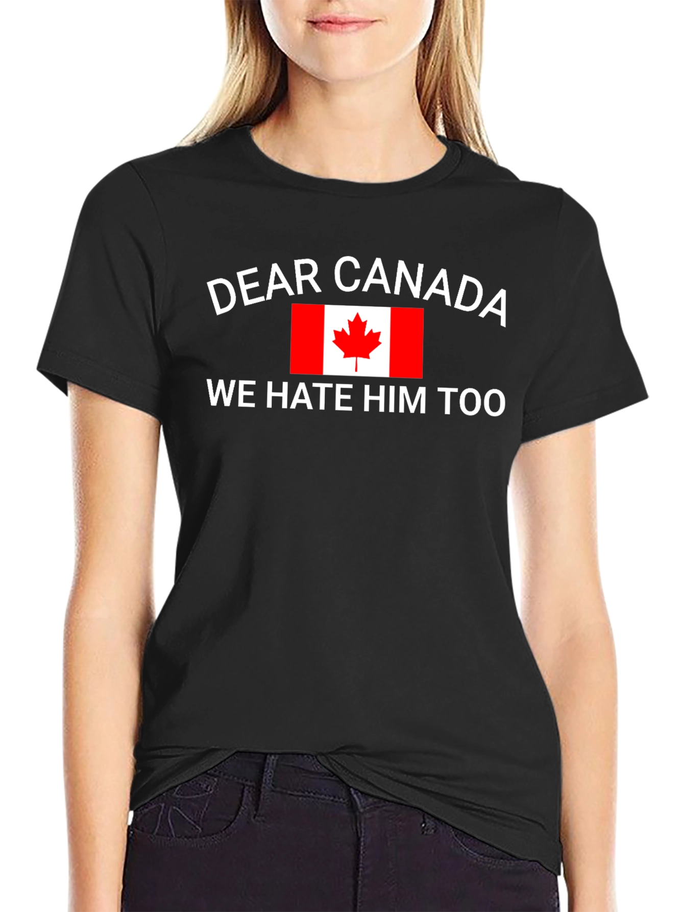 Dear Canada Funny Graphic T-Shirt