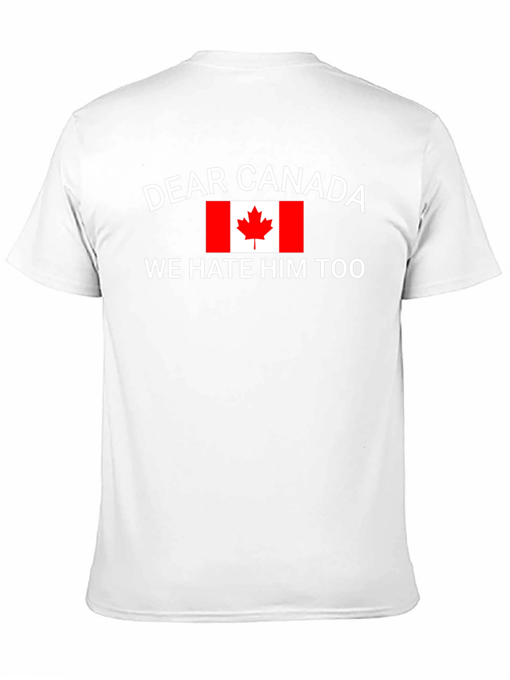 Dear Canada Funny Graphic T-Shirt