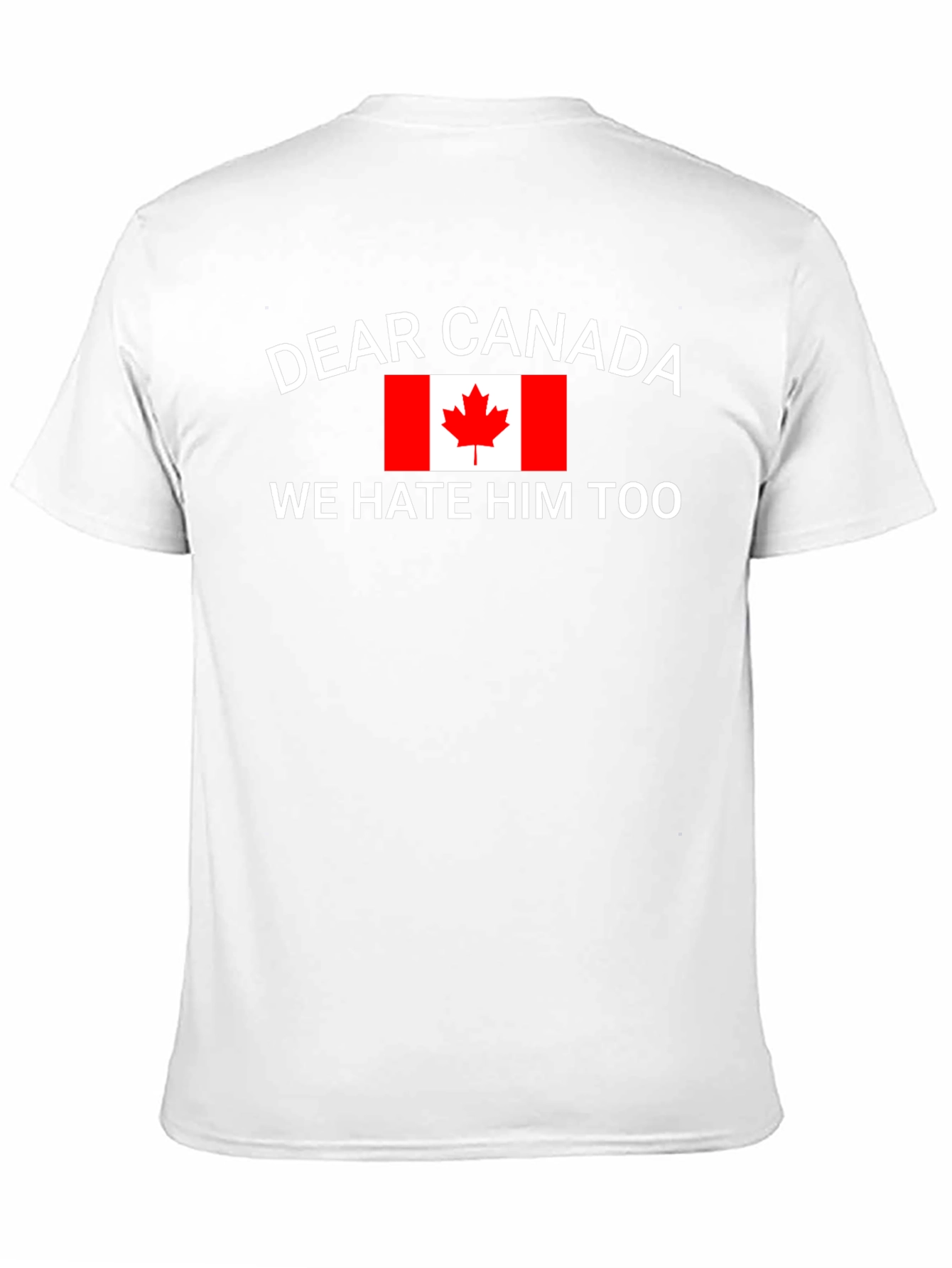 Dear Canada Funny Graphic T-Shirt