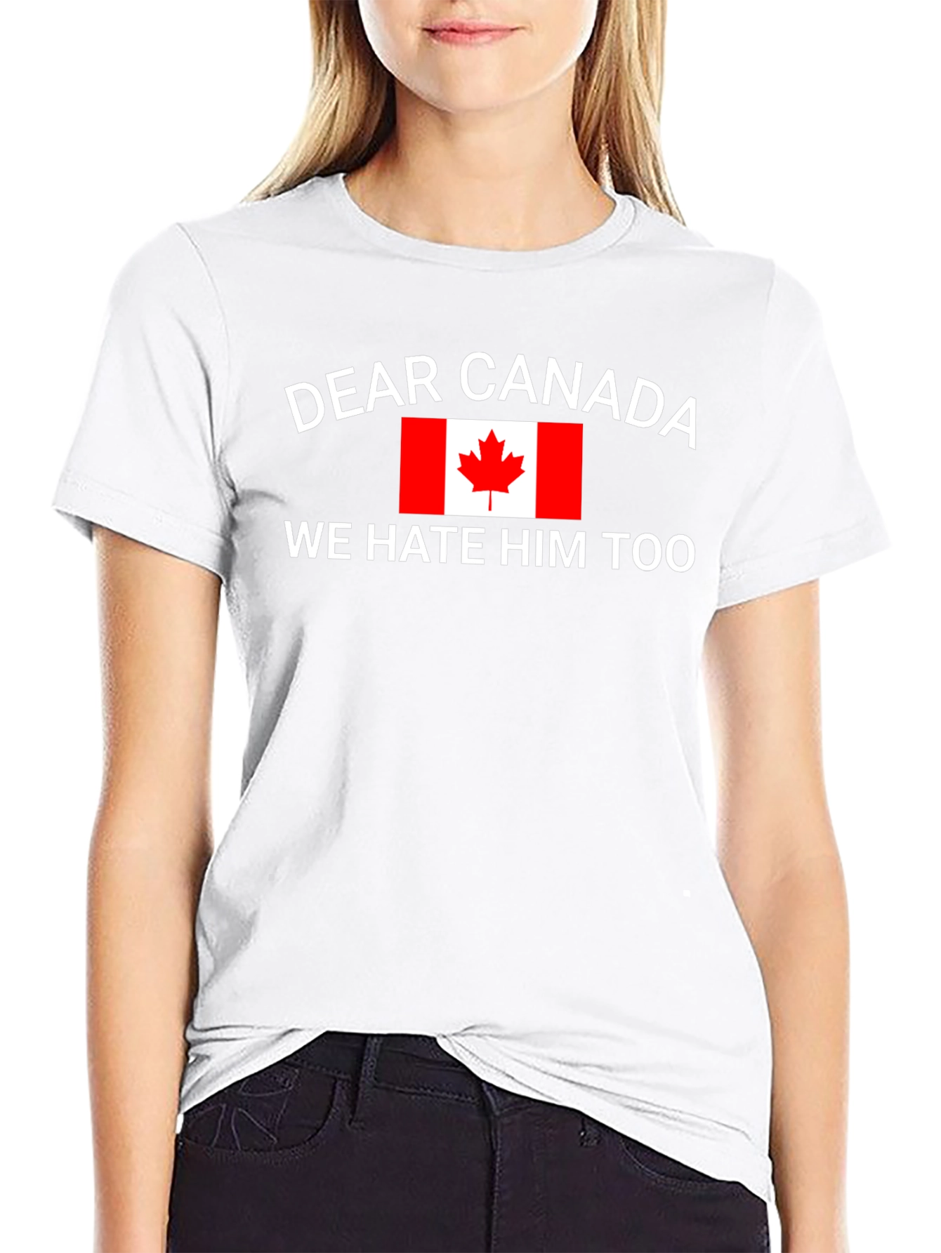Dear Canada Funny Graphic T-Shirt