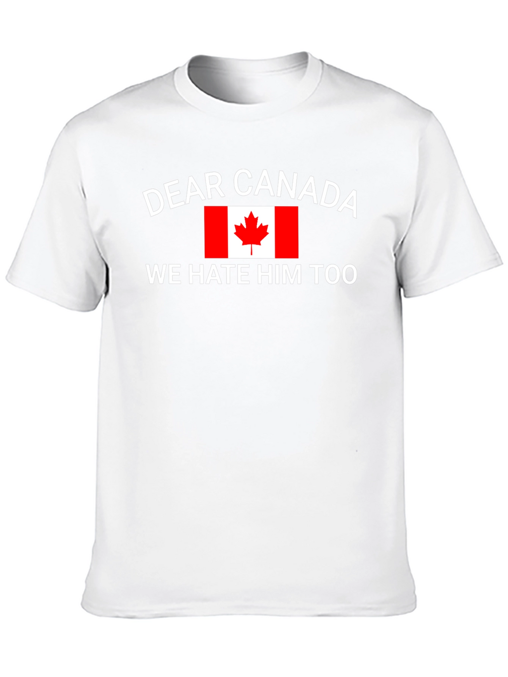 Dear Canada Funny Graphic T-Shirt