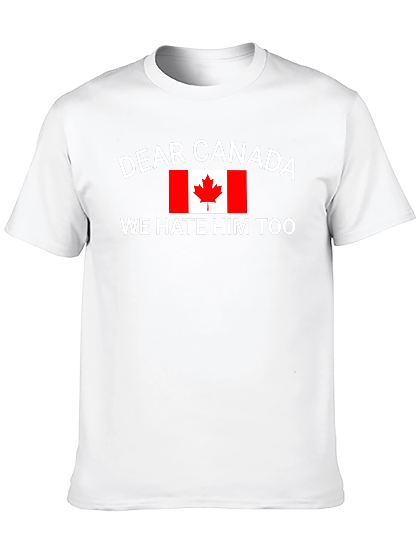 Dear Canada Funny Graphic T-Shirt