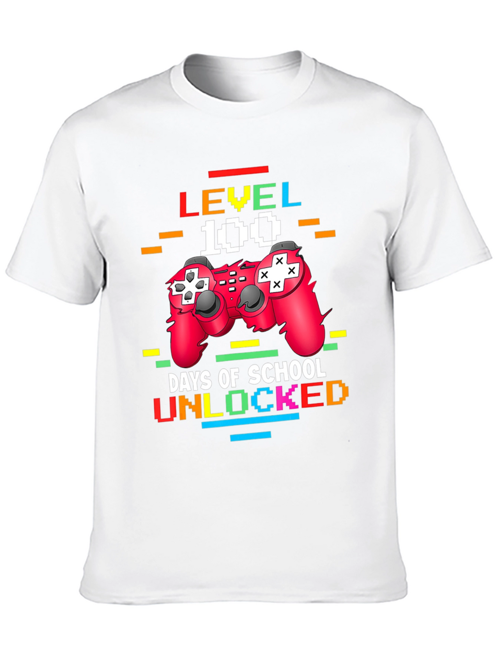 Level 100 Days of School Unlocked T-Shirt