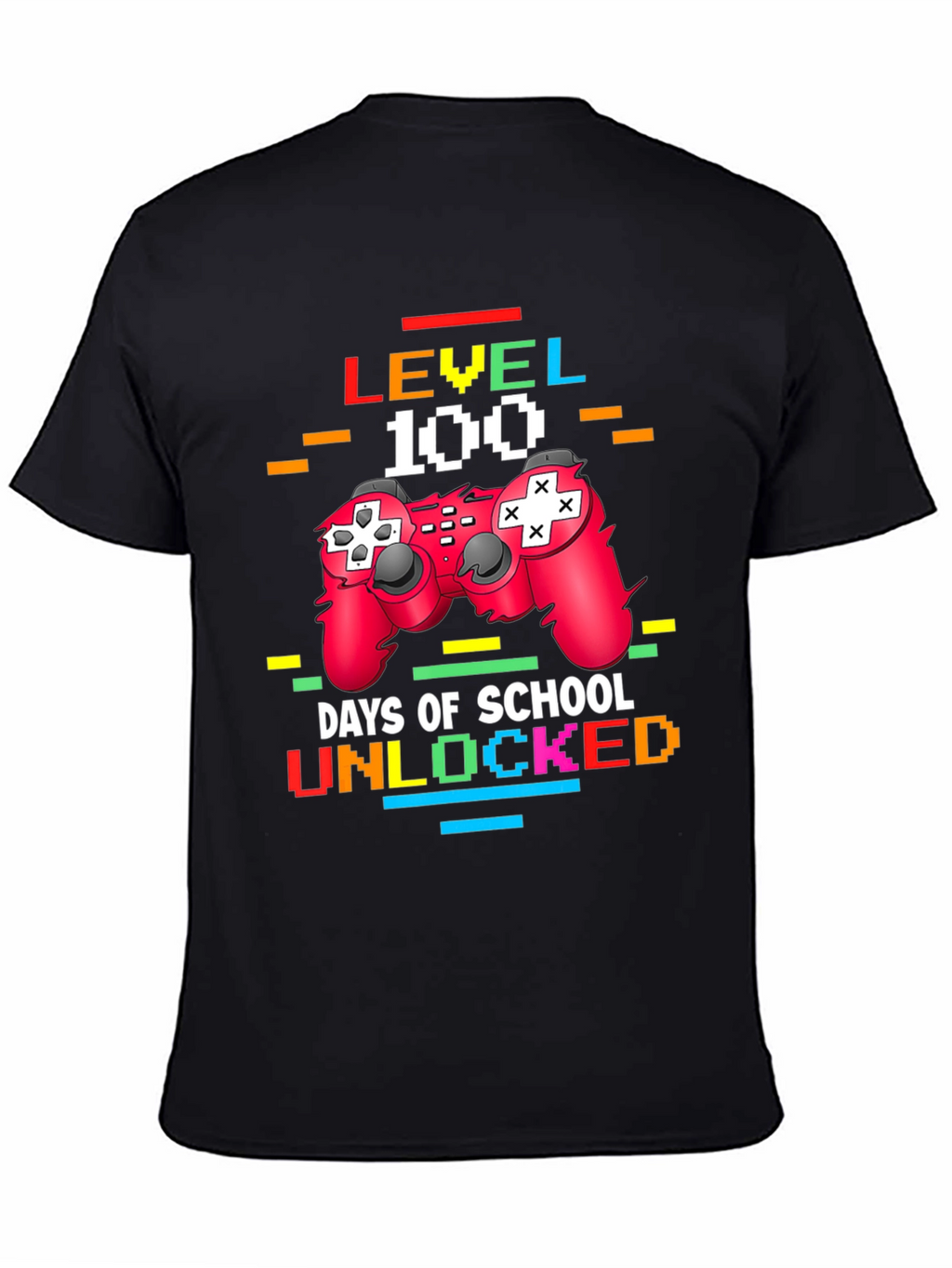 Level 100 Days of School Unlocked T-Shirt