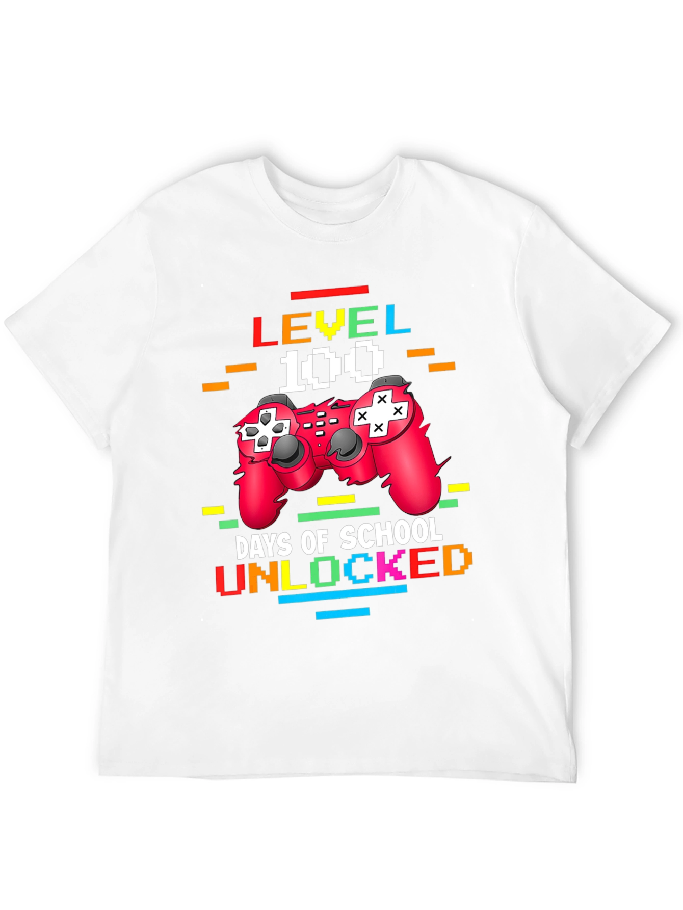 Level 100 Days of School Unlocked T-Shirt