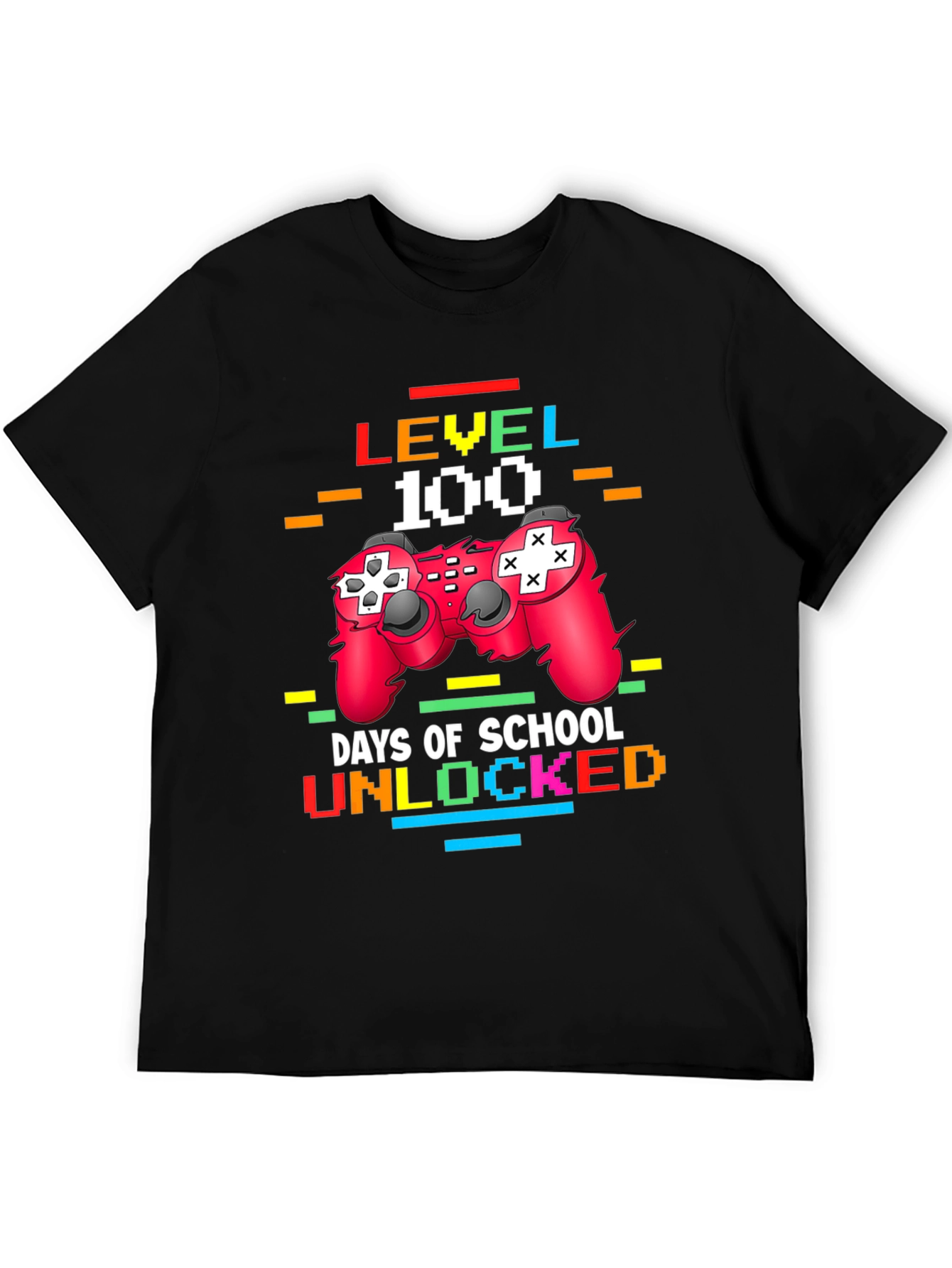 Level 100 Days of School Unlocked T-Shirt