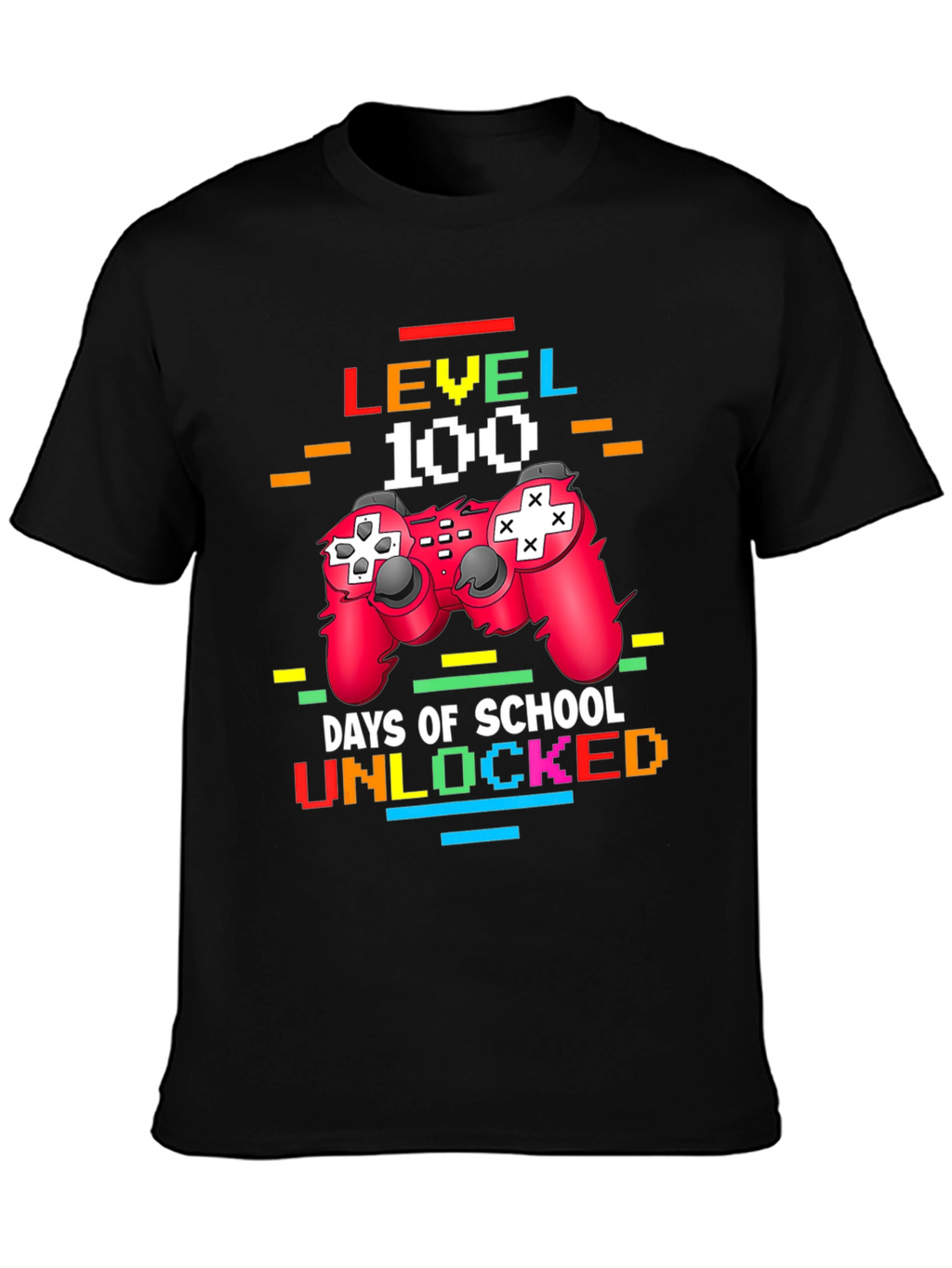 Level 100 Days of School Unlocked T-Shirt
