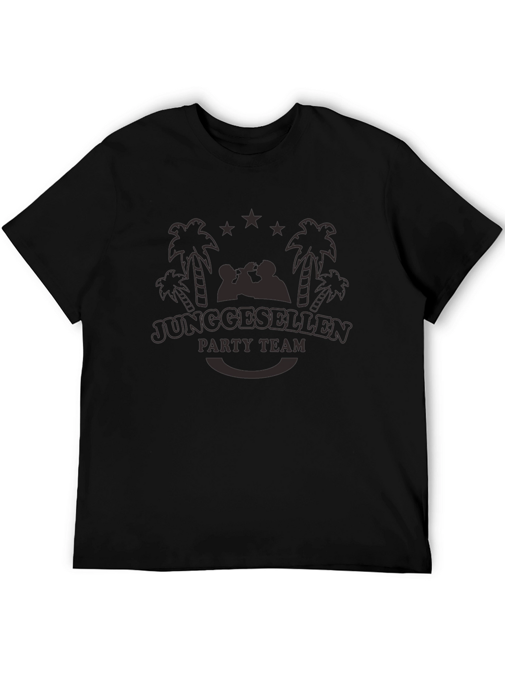 Junggesellen Party Team Black T-Shirt
