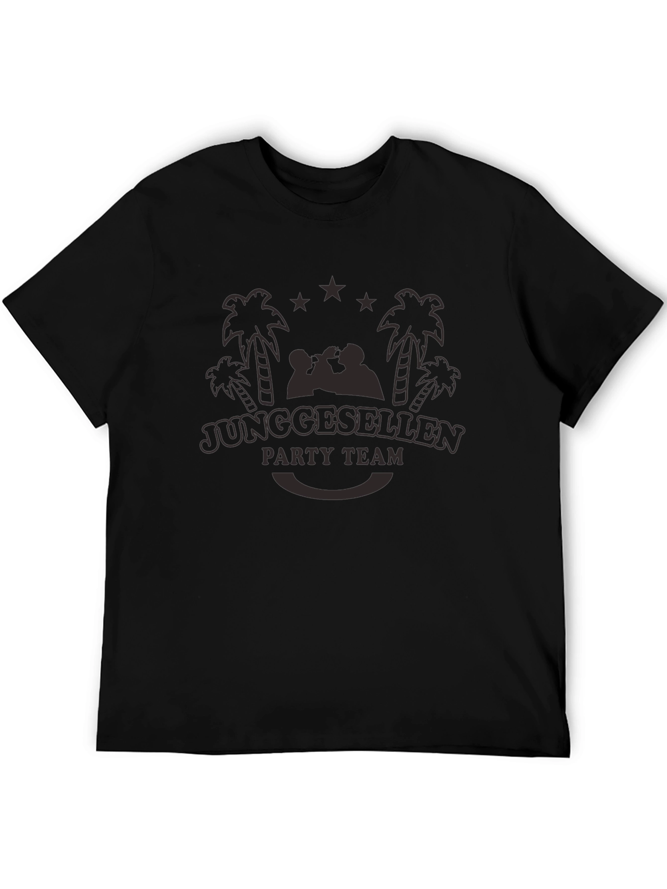 Junggesellen Party Team Black T-Shirt
