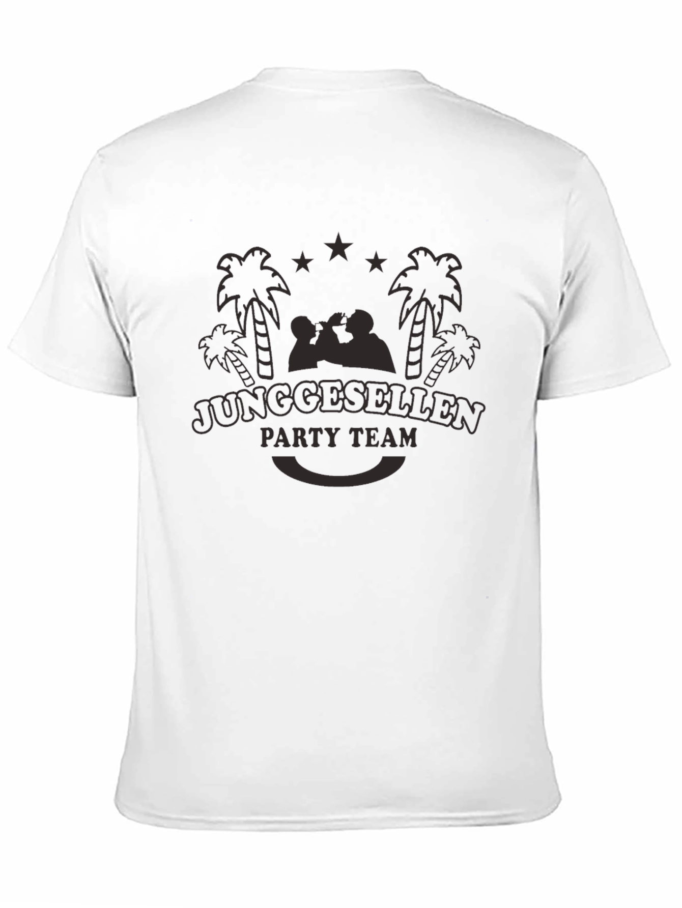 Junggesellen Party Team Black T-Shirt