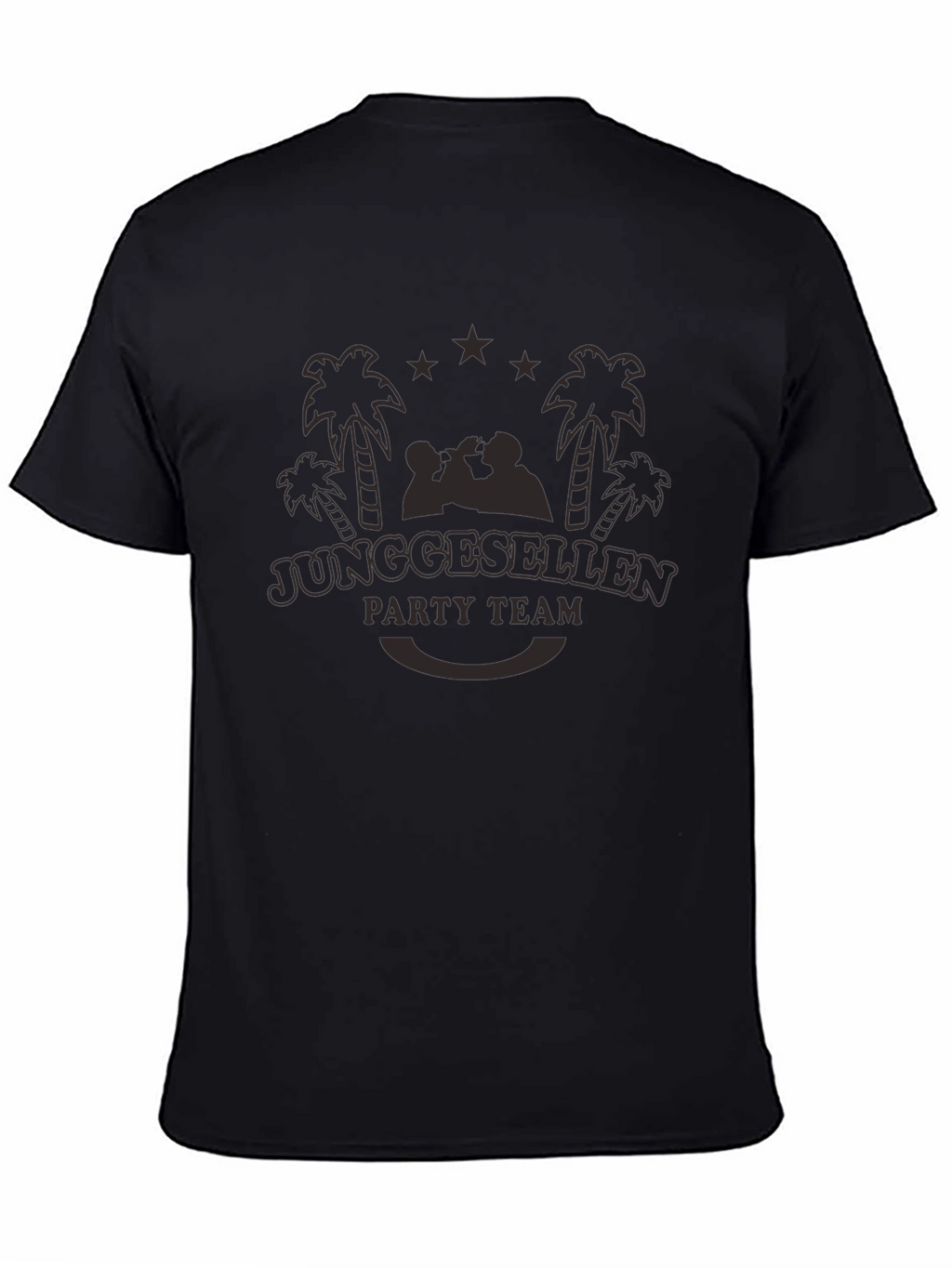 Junggesellen Party Team Black T-Shirt