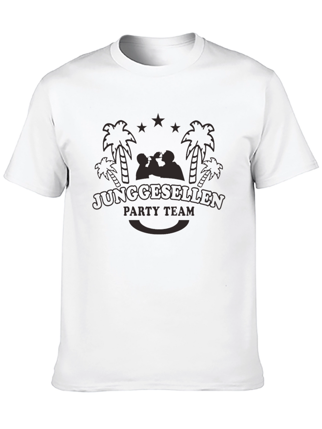 Junggesellen Party Team Black T-Shirt