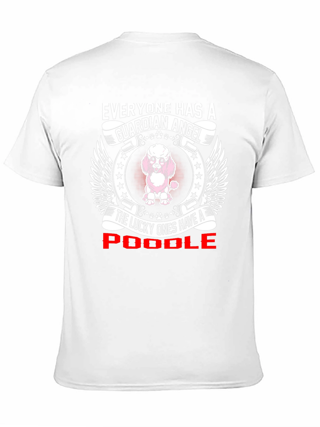 Poodle Guardian Angel Graphic T-Shirt