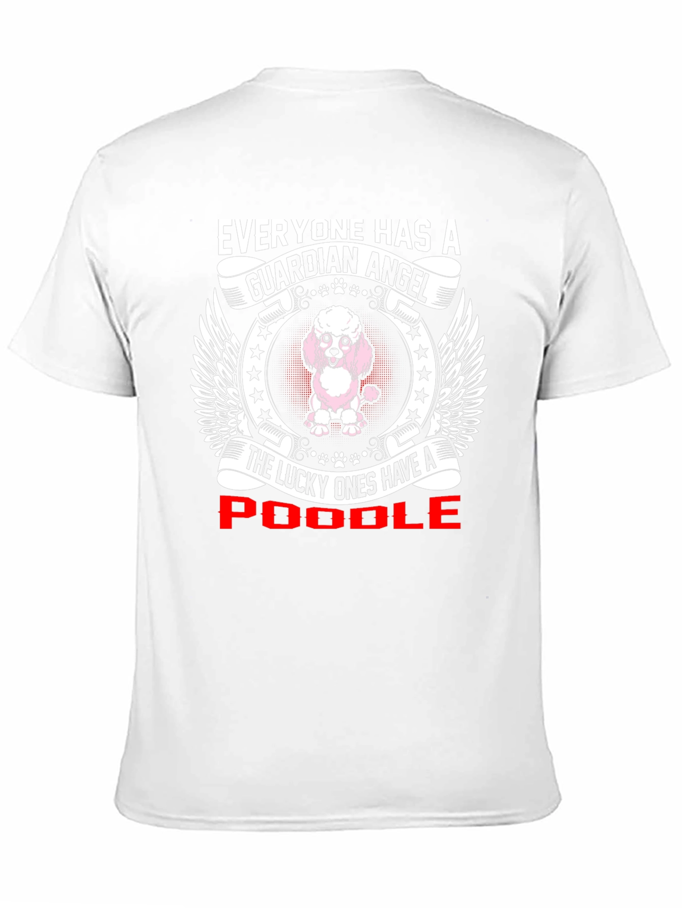 Poodle Guardian Angel Graphic T-Shirt