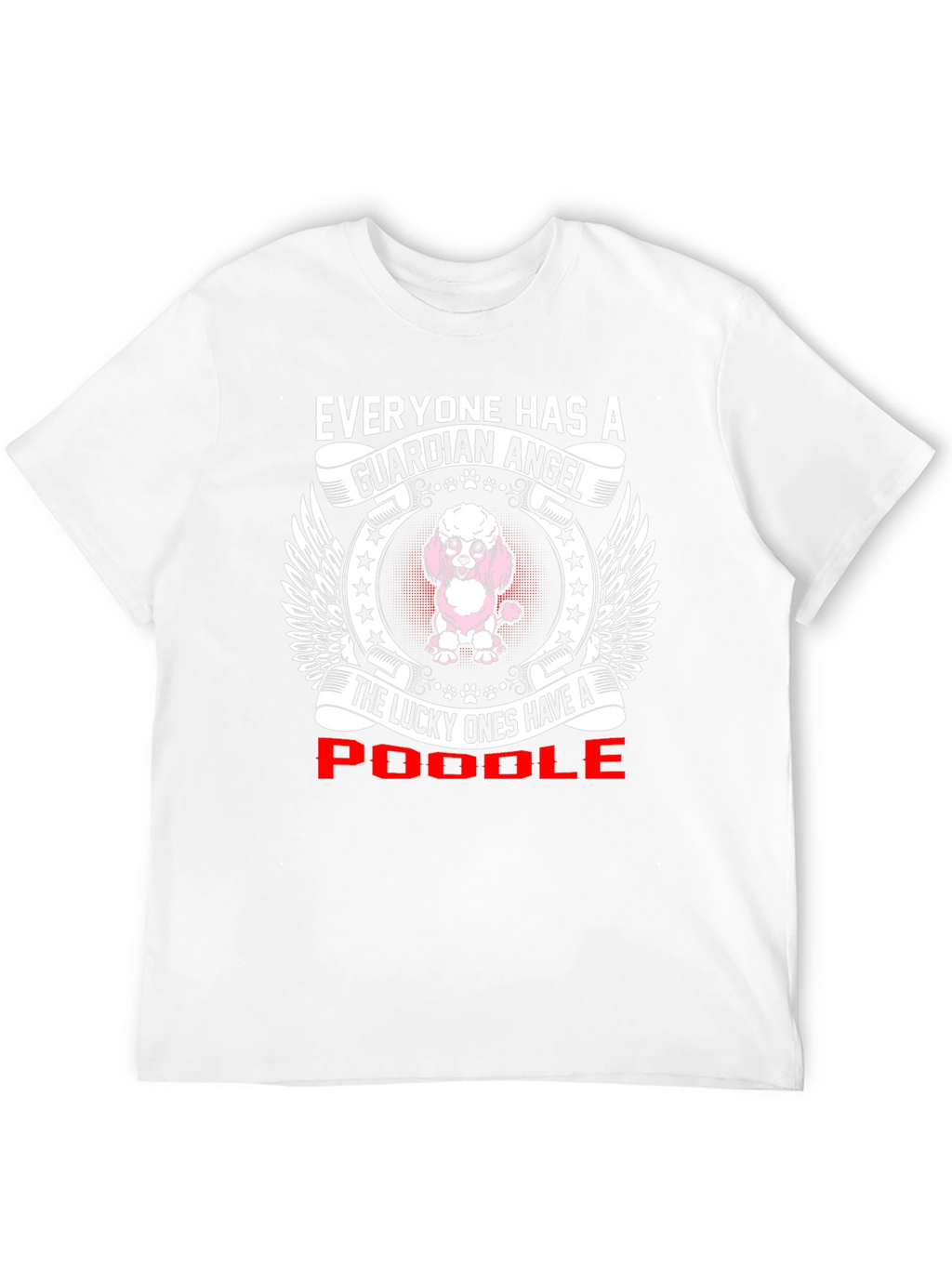 Poodle Guardian Angel Graphic T-Shirt