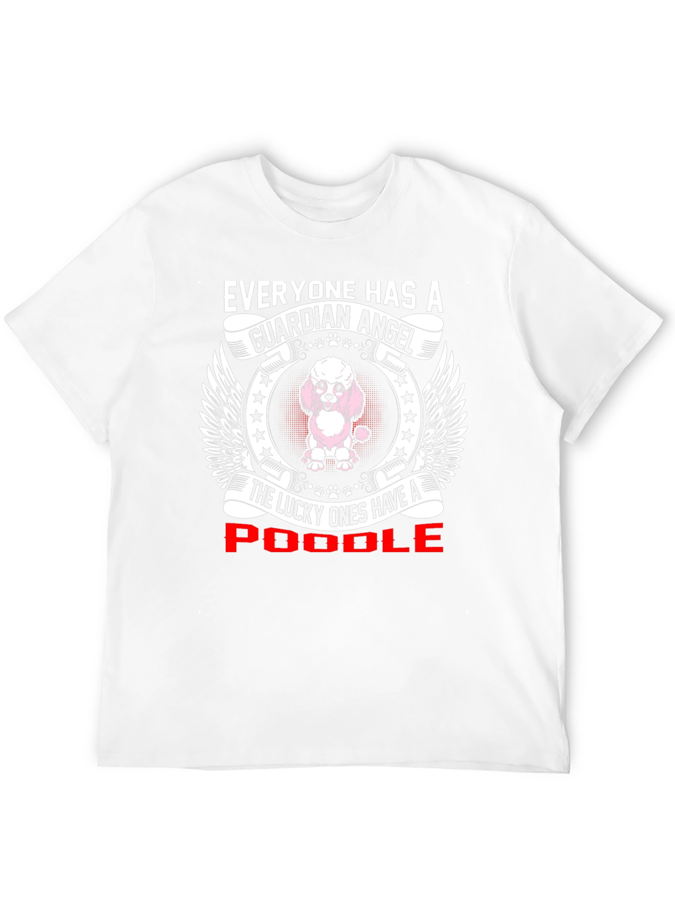 Poodle Guardian Angel Graphic T-Shirt