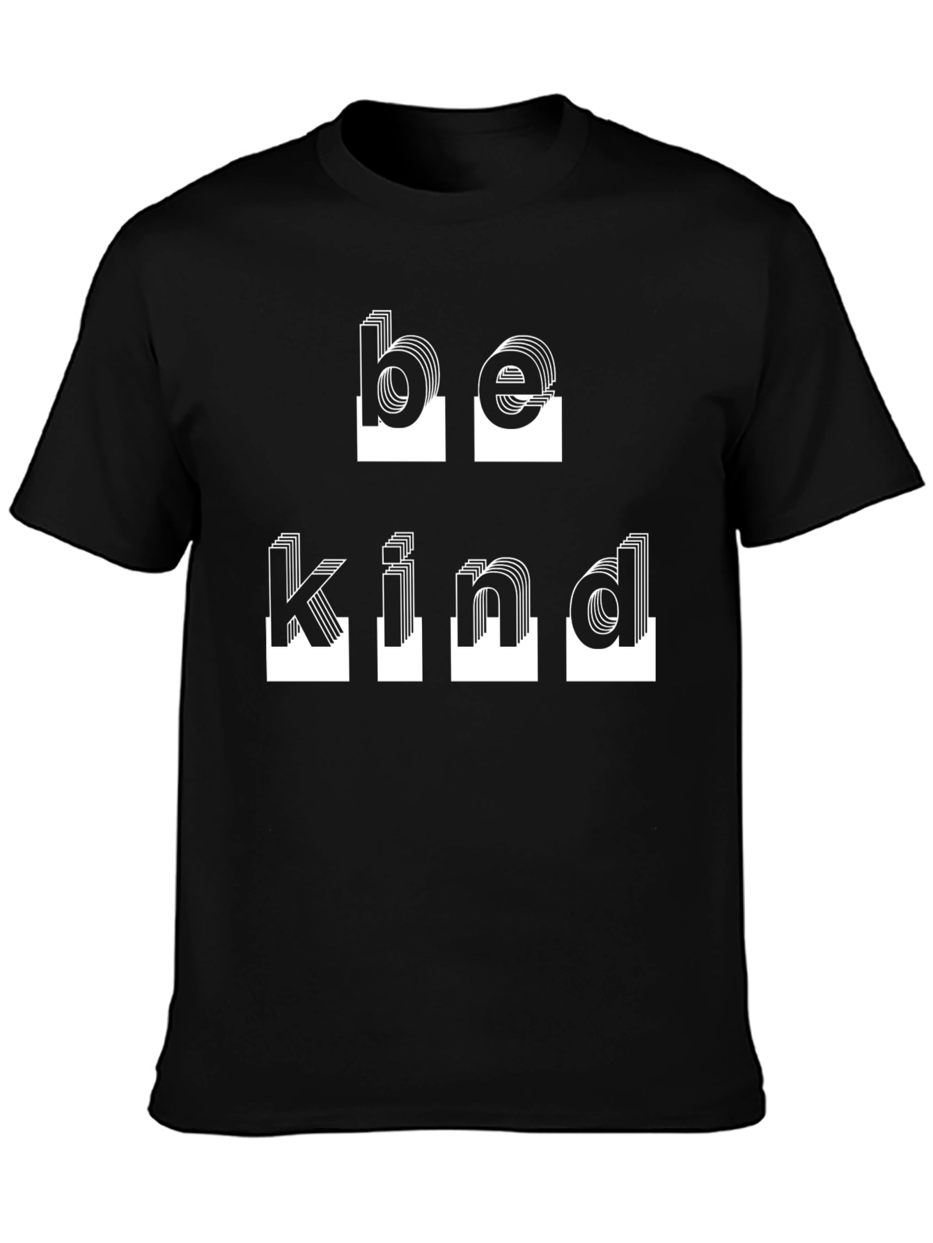 Be Kind Black Graphic Tee
