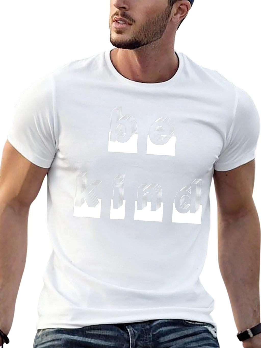 Be Kind Black Graphic Tee