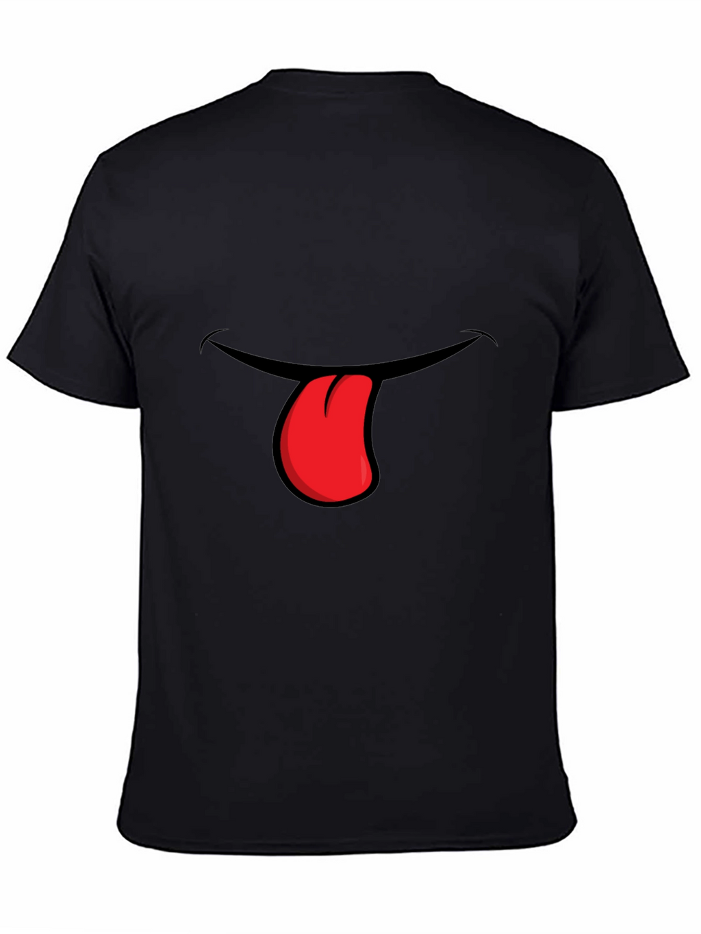 Funny Tongue Out Graphic T-Shirt