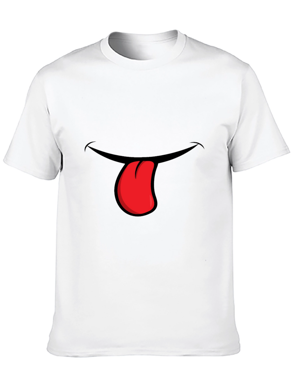 Funny Tongue Out Graphic T-Shirt