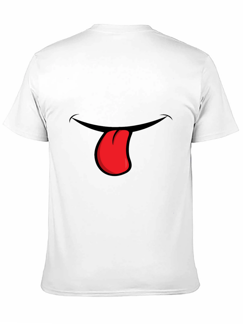 Funny Tongue Out Graphic T-Shirt