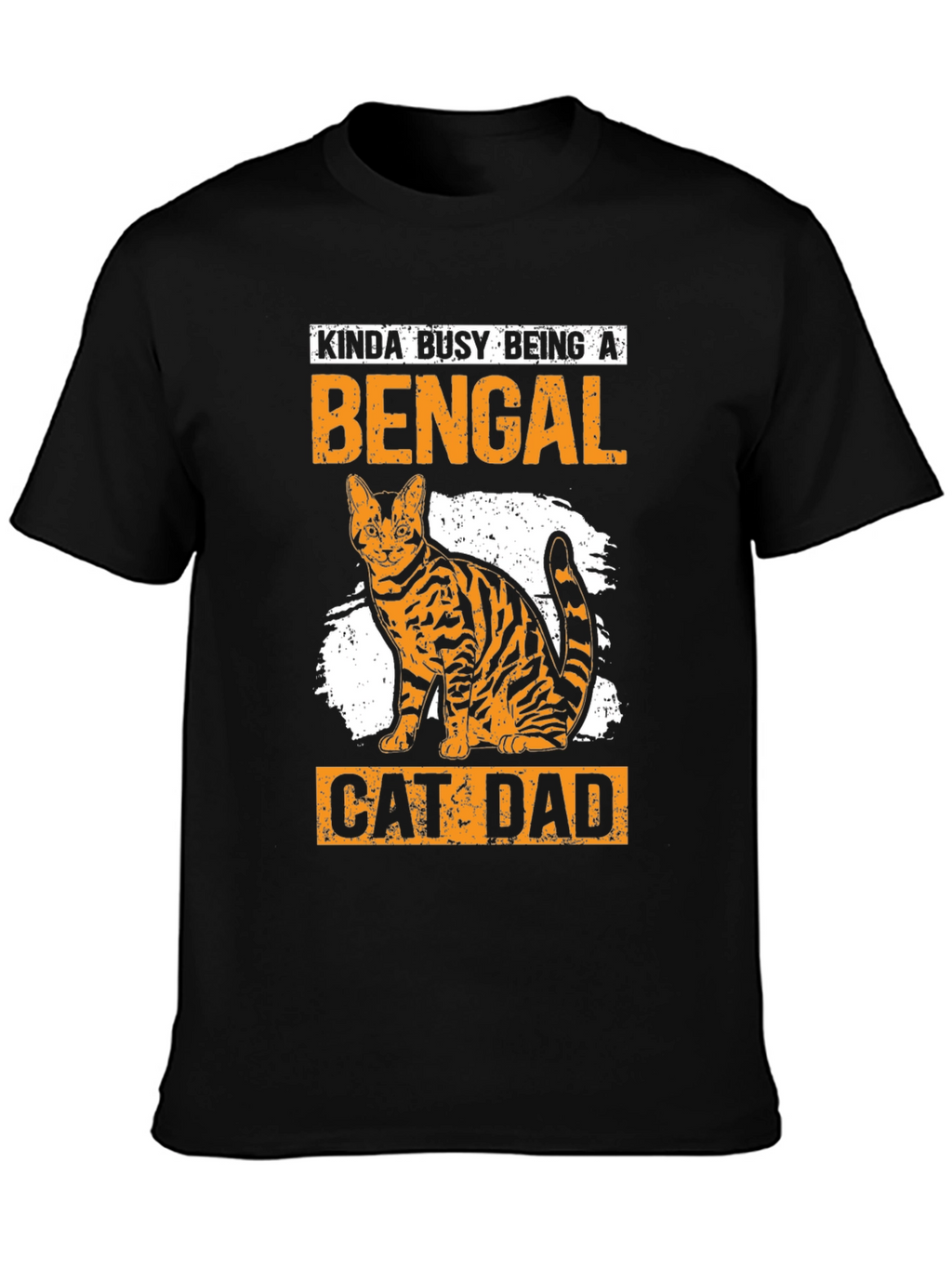 Bengal Cat Dad T-Shirt - Funny Cat Lover Tee