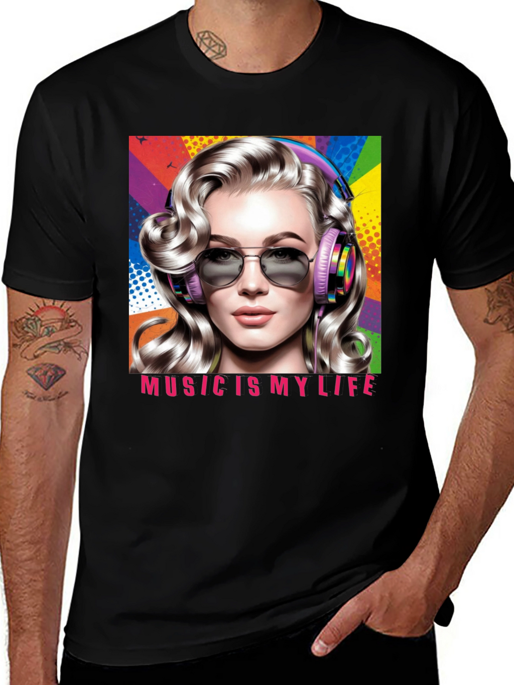 Music is My Life T-Shirt