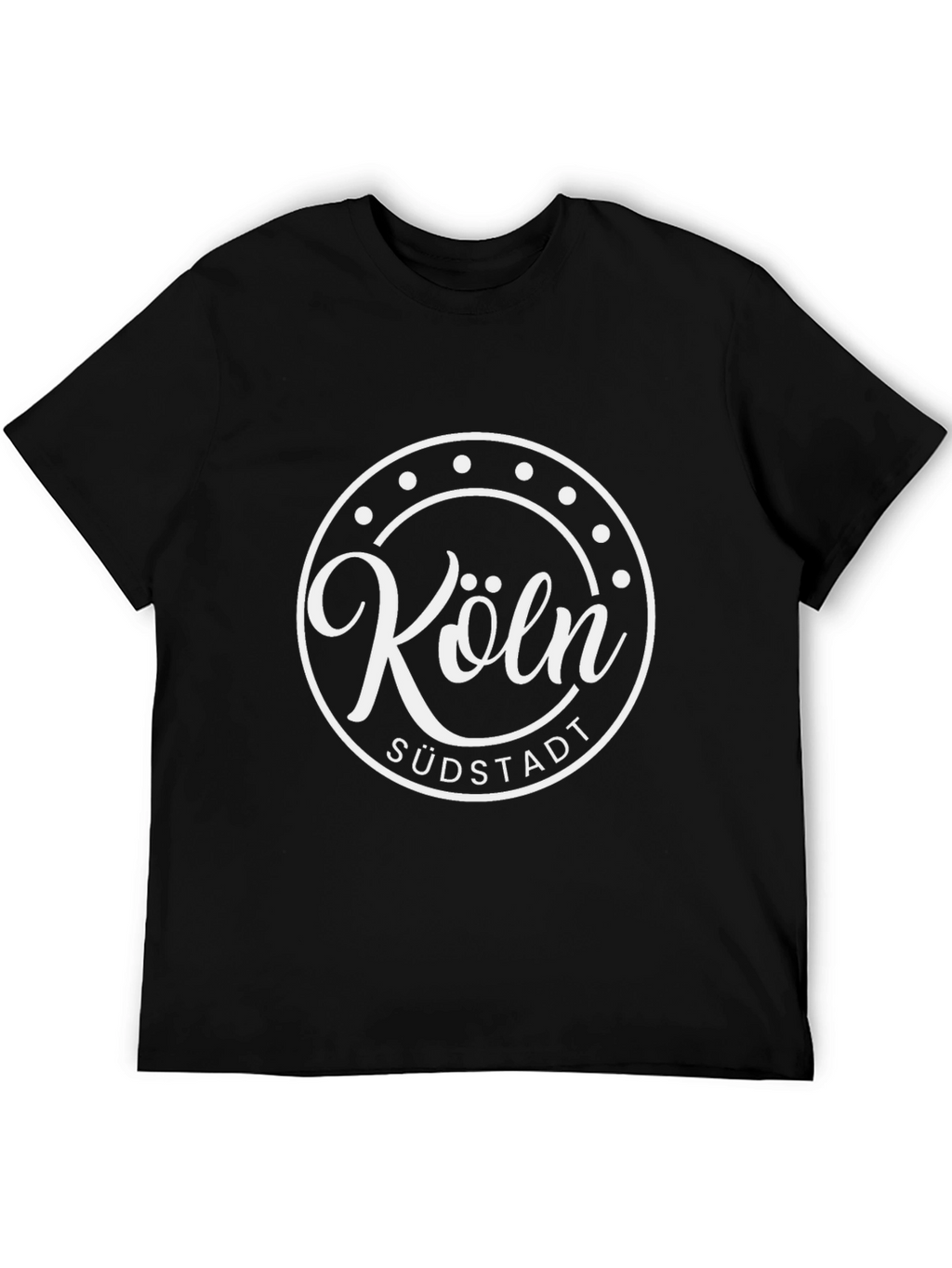 Köln Südstadt Black Graphic T-Shirt
