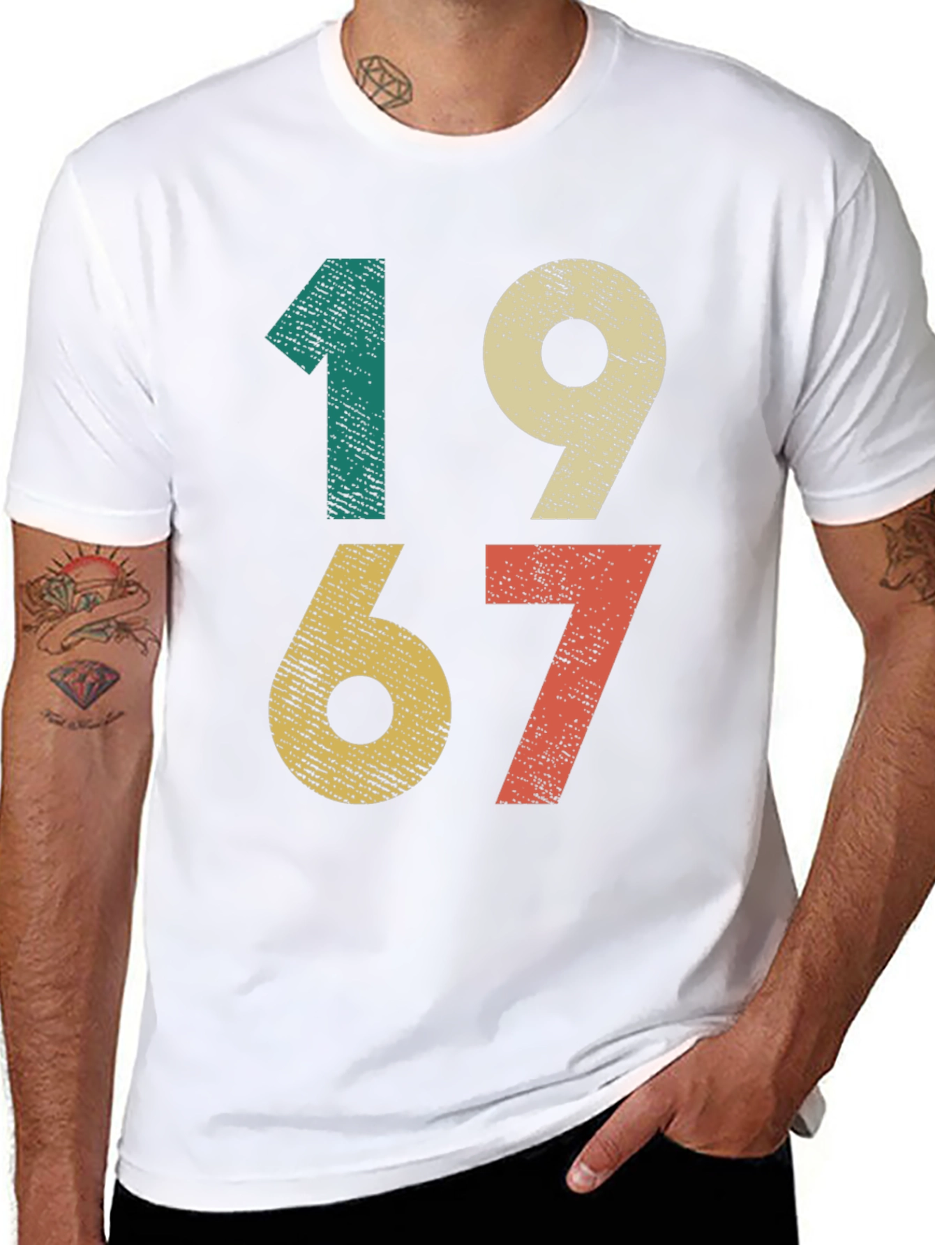 Vintage 1967 T-Shirt - Retro Birthday Gift