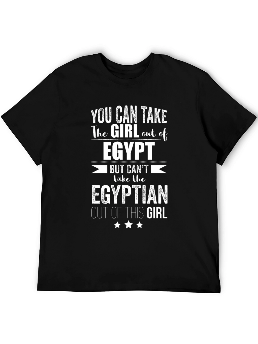Egypt Pride Graphic T-Shirt - Egyptian Girl